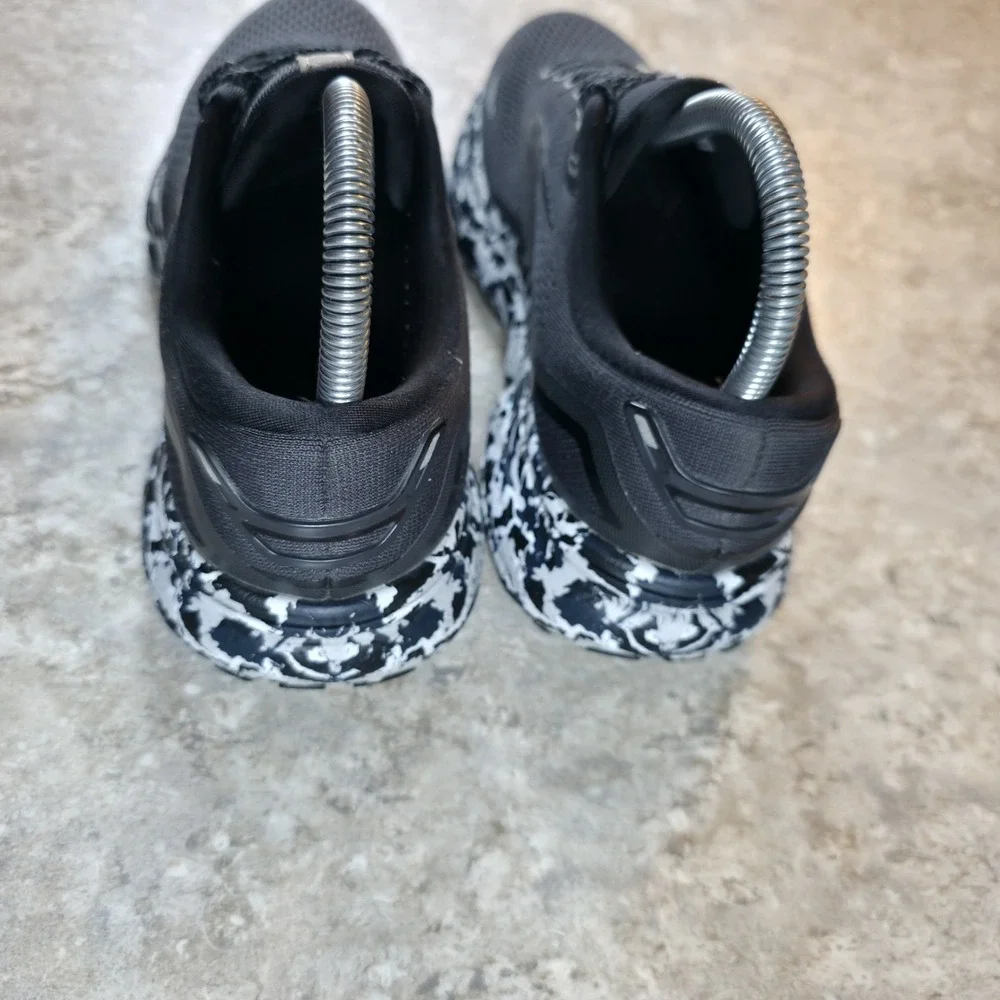 Brooks Ghost 15 Black Ebony Oyster Camo Womens 7.5 B Running Shoes #1203801B004